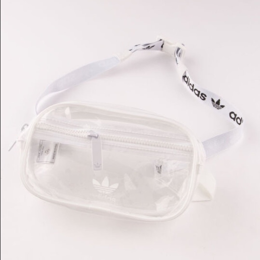 adidas Originals clear fanny pack